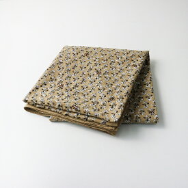 【期間限定価格】美品 メゾンドソイル maison de soil ゲンチアナフラワープリント 大判ストール ｜ベージュ ショール スカーフ 【2400014613506】【中古】