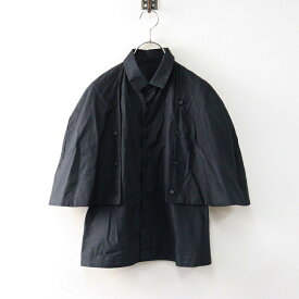 【期間限定価格】AD2023 ノワールケイニノミヤ コムデギャルソン noir Kei ninomiya COMME des GARCONS ドッキングブラウス M＼ブラック【2400014623277】【中古】