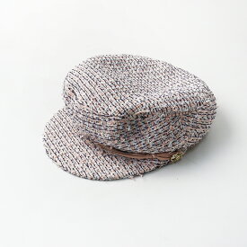 【期間限定価格】シャネル CHANNEL ツイード キャスケット M｜ピンク系 ハット ココマーク 帽子 アクセサリー【2400014632194】【中古】