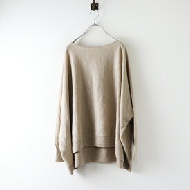 【期間限定価格】2022AW アパルトモン L'Appartement B/N Volume Knit ボリュームニット プルオーバー ｜ベージュ トップス セーター【2400014634174】【中古】
