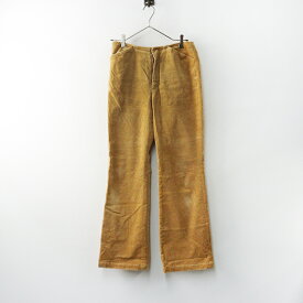 【期間限定価格】2022AW パラスパレス pal'las palace ストレッチコーデュロイパンツ 2 キャメルベージュ/日本製【2400014461329】【中古】