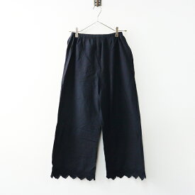 【期間限定価格】テネル ヤラ tener aula YARRA コットン 裾レース ペチパンツ F｜ブラック ボトムス イージー 【2400014647358】【中古】