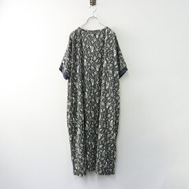 【期間限定価格】2024SS マーブルシュッド marble SUD 鳩車 ジャガード ニット ワンピース ｜グレー トップス ノーカラー ドレス【2400014650532】【中古】