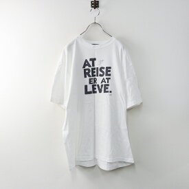 【期間限定価格】マーブルシュッド marble SUD neu フロントプリント BIG TEE ビッグTシャツ ホワイト┃白 トップス【2400014636093】【中古】