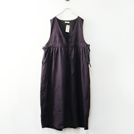 未使用 サマンサモスモス Samansa Mos2 脇リボンVネックジャンパースカート F｜パープル トップス ワンピース【2400014656367】【中古】