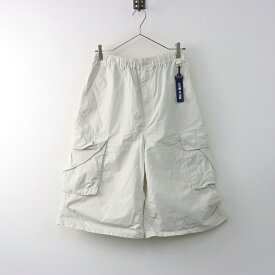 美品 2025SS ニコアンド niko and … wiggle wiggle ウィグルウィグル コラボ シャカパンツ F＼アイボリー ハーフパンツ【2400014671261】【中古】