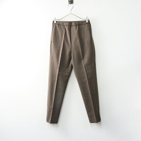 ドゥーズィエムクラス DeuxiemeClasse EVERYDAY I LIKE. スリットテーパードパンツ 36｜ブラウン系 ボトムス ジップ【2400014686203】【中古】