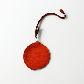 美品 エルメス HERMES X刻印 トゥッティ フルッティ ポルトモネ ポム オレンジ シェーブル フーオレンジ カノピ【2400014670646】【中古】