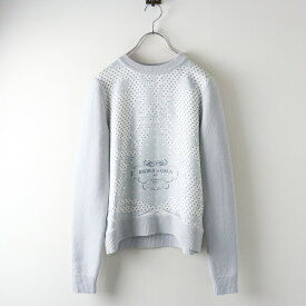 美品 最高級 2021年 エルメス HERMES BRIDES de GALA ツイルレーヌ ツウィレンセーター 34 グレー┃ニットトップス【2400014752250】【中古】