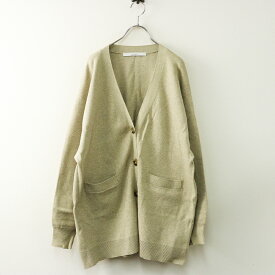 フレームワーク FRAMeWORK 20080220100030 コットンWフェイスカーディガン F ベージュ┃トップス ハオリ 羽織【2400014729573】【中古】