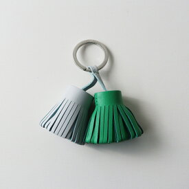 【期間限定価格】極美品 エルメス HERMES カルメン ウドノス キーリング ブルーブリュム×ミント アニョーミロ//┃シルバー金具【2400014774030】【中古】