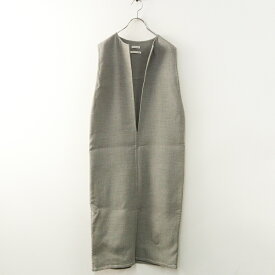 【期間限定価格】2000AW vintage HERMES by Martin Margiela Wool Vareuse Dress 34｜Grey archive Designers 00s Rare-.【2400014767377】【中古】