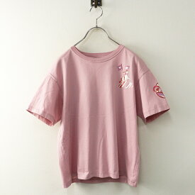 良品 人気シリーズ JPタグ 2022年 エルメス HERMES カルトゥッシュ 半袖マイクロTシャツ 34 ピンク┃//トップス【2400014830651】【中古】