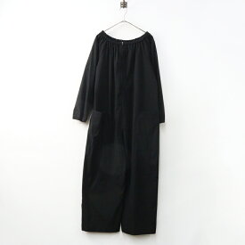 【期間限定価格】美品 クロシェ CLOCHE オフショルダーオールインワン 02＼ブラック サロペット ストレッチ ワイド【2400014948547】【中古】