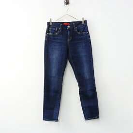 【期間限定価格】レッドカード RED CARD アニバーサリー26403 ブルーデニムパンツ Anniversary スキニーパンツ 24 ネイビー インディゴ／【2400014969863】【中古】