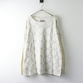 【期間限定価格】ソウソウ デポルターレ SOU・SOU deportare コットンリバーニット 型ぬき長袖Tシャツ XL わならべ アイボリー／【2400015078977】【中古】