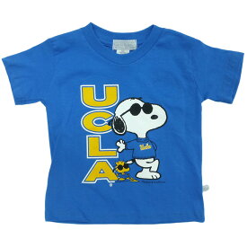 キッズ UCLA限定 スヌーピー Sunglasses Snoopy コラボ Tシャツ 青【ゆうパケット対応】
