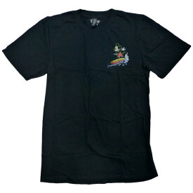 海外正規ライセンス Disney Mickey Mouse Mickey Surf T-Shirt ミッキーマウス ディズニー サーフィン ヴィンテージ Tシャツ 黒【ゆうパケット対応】