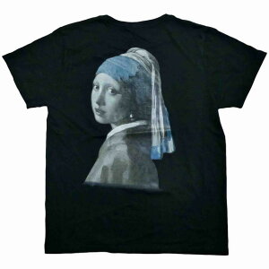 COKCZX Johannes Vermeer Girl with a Pearl Earring Tee tF[ ^̎̏ g TVc   G p A[gy䂤pPbgΉz