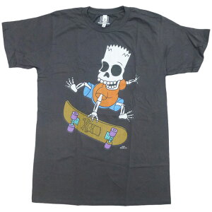 COKCZX The Simpsons Bart Skeleton Skate Tee UEVv\Y o[g XP{[ XJ XPg TVc  `R[y䂤pPbgΉz