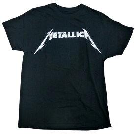 海外正規オフィシャル Metallica Style Logo Tee メタリカ シンメトリック ロゴ Tシャツ 半袖 黒【あす楽対応_関東_甲信越_北陸_東海_近畿_中国_四国】【ゆうパケット対応】