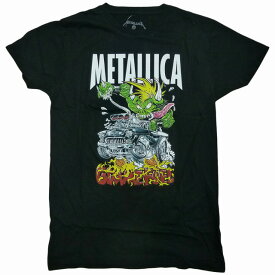 海外正規オフィシャル Metallica Gimme Fuel Drag Racer Tee 1998北米ツアー エドロス ホットロッド Tシャツ 黒/ メタリカ ロック バンド T【あす楽対応_関東_甲信越_北陸_東海_近畿_中国_四国】【ゆうパケット対応】