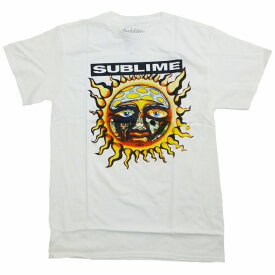 海外正規オフィシャル Sublime New Sun Logo Tee サブライム 40oz. To Freedom 太陽 Tシャツ バンT ロックT 半袖 白【あす楽対応_関東_甲信越_北陸_東海_近畿_中国_四国】【ゆうパケット対応】