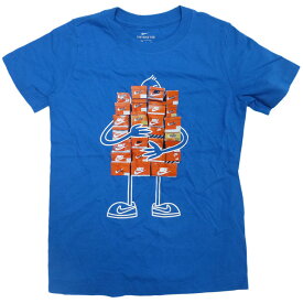 Boy's Nike Sneaker Spree Tee/ヴィンテージBOX Tシャツ 青 ナイキ【あす楽対応_関東_甲信越_北陸_東海_近畿_中国_四国】【ゆうパケット対応】