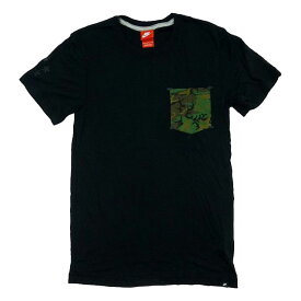 NIKE Field General Camo Pocket Tシャツ 迷彩 黒/ナイキ ポケT【ゆうパケット対応】