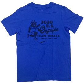 US企画 Boy's Nike Celebrates 2020 U.S. Olympic Team Trials Collection Tee 子供用 キッズ Tシャツ 半袖 ロゴ イラスト 青/ナイキ【ゆうパケット対応】