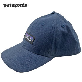 Patagonia P-6 Logo Channel Watcher Cap パタゴニア チャンネルウォッチャー キャップ スナップバック 帽子 青 Stone Blue