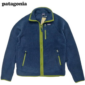Boy's Patagonia Retro Pile Jacket ボーイズ パタゴニア レトロパイルジャケット アウター フリース シンチラ 軽量 キッズ 子供用 紺/パタゴニア