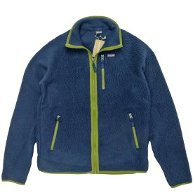 Boy's Patagonia Retro Pile Jacket ボーイズ パタゴニア レトロパイルジャケット アウター フリース シンチラ 軽量 キッズ 子供用 紺/パタゴニア