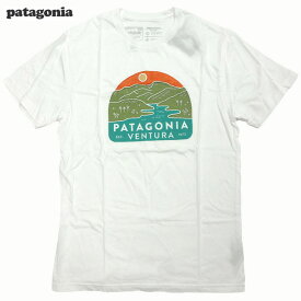Patagonia River Mouth Organic Tee Ventura Tシャツ 半袖 リバーマウス オーガニックコットン 白 ベンチュラ限定/パタゴニア【ゆうパケット対応】