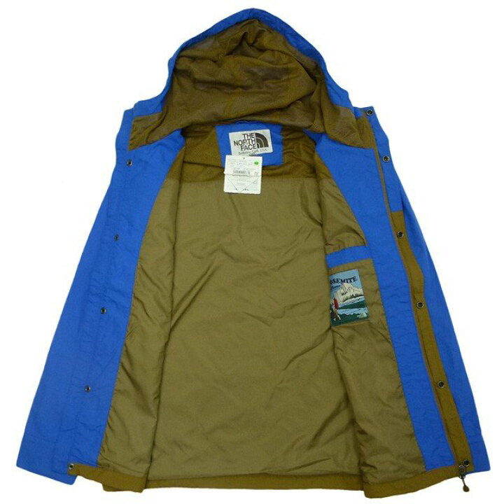 楽天市場】THE NORTH FACE/茶タグ復刻/マウンテンパーカー/青/茶/KOREA 