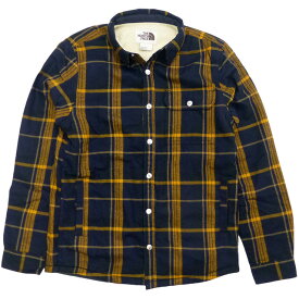 US企画 The North Face Campshire Shirt シャツジャケット シェルパフリース チェック プレイド 茶タグ復刻 メンズ 紺 Navy/ザノースフェイス