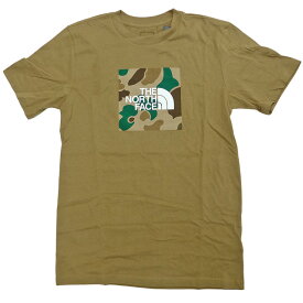 The North Face Boxed In T-Shirt ボックスロゴ 迷彩 Camo Tシャツ US限定 Utility Brown/ザノースフェイス【ゆうパケット対応】