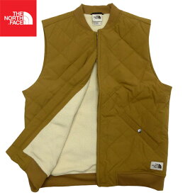 US企画 The North Face Cuchillo Insulated Vest ノースフェイス キルティング フリースベスト シェルパ ボア 茶タグ復刻 メンズ 茶 Utility Brown/ザノースフェイス【あす楽対応_関東_甲信越_北陸_東海_近畿_中国_四国】