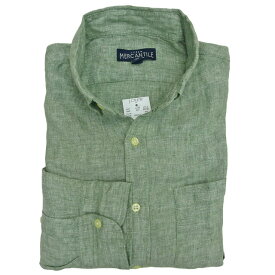 J.CREW スリムフィット リネンシャツ ボタンダウン テレワーク 緑 Vineyard Green/ジェイクルー【あす楽対応_関東_甲信越_北陸_東海_近畿_中国_四国】