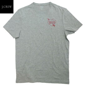 J.Crew Beer Graphic Tee ジェイクルー レギュラーフィット Tシャツ 半袖 ハート ビール グレー/ジェイクルー【ゆうパケット対応】