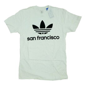 adidas ORIGINALS Trefoil San Francisco Tee/アディダス オリジナルス トレフォイル SF サンフランシスコ限定 Tシャツ 白【ゆうパケット対応】