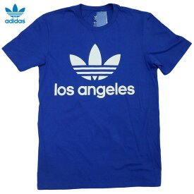 adidas ORIGINALS S/S Original Tee オリジナルス トレフォイル 半袖Tシャツ ロサンゼルス限定 Blue Solid/アディダス オリジナルス【ゆうパケット対応】