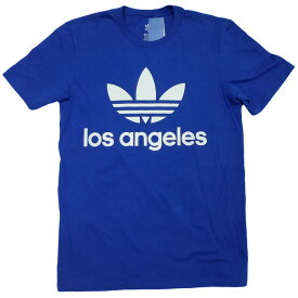 adidas ORIGINALS S/S Original Tee オリジナルス トレフォイル 半袖Tシャツ ロサンゼルス限定 Blue Solid/アディダス オリジナルス【ゆうパケット対応】