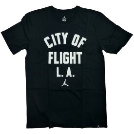 【スーパーSALE 13%OFF】期間限定 SALE Jordan City Of Flight L.A.Tee/ジョーダン ロサンゼルスジャンプマン 黒 【ゆうパケット対応】