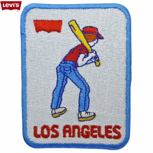 Levi's Los Angeles Baseball Patch ���[�o�C�X�e�C���[�V���b�v �싅 �x�[�X�{�[�� ���b�y�� �p�b�` �J�X�^�� �f�j�� ���T���[���X �h�J�y�䂤�p�P�b�g�Ή��z