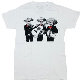 US限定 Kid Dangerous Skull Mariachi Tee キッドデンジャラス Tシャツ 半袖 カットソー メキシカン スカル マリアッチ 白【あす楽対応_関東_甲信越_北陸_東海_近畿_中国_四国】【ゆうパケット対応】