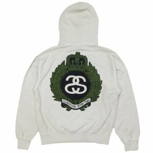 STUSSY」 プルオーバーパーカー LARGE ベージュ メンズ ステューシー 