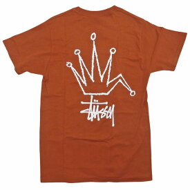 Stussy Broken Crown Tee ステューシー 折れクラウン ストックロゴ 名作 Tシャツ 半袖 ストリート スケート レンガ Brick/ステューシー Tシャツ【あす楽対応_関東_甲信越_北陸_東海_近畿_中国_四国】【ゆうパケット対応】