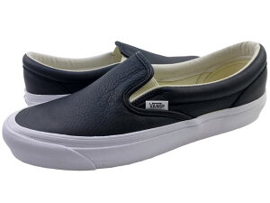 US��� Vault by Vans OG Classic Slip-On LX ���U�[ �v �I���W�i�� �� Black/�o���Y �{���g �X���b�|��