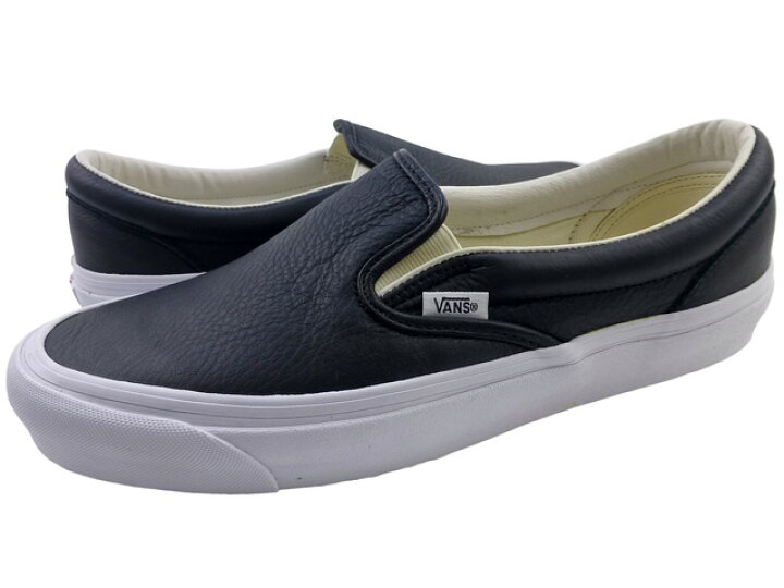 楽天市場】US企画 Vault by Vans OG Classic Slip-On LX レザー 革 